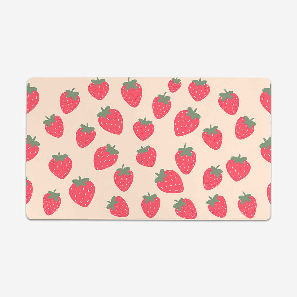 Strawberry Picnic Thin Desk Mat – Inked Gaming