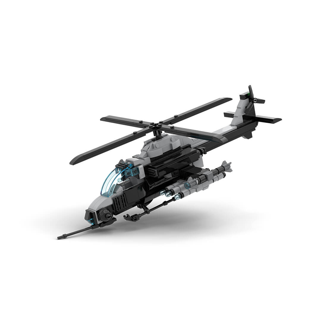 MOC-217189 Helicopter AH-1 Colibri Building Blocks Set (431PCS) by
