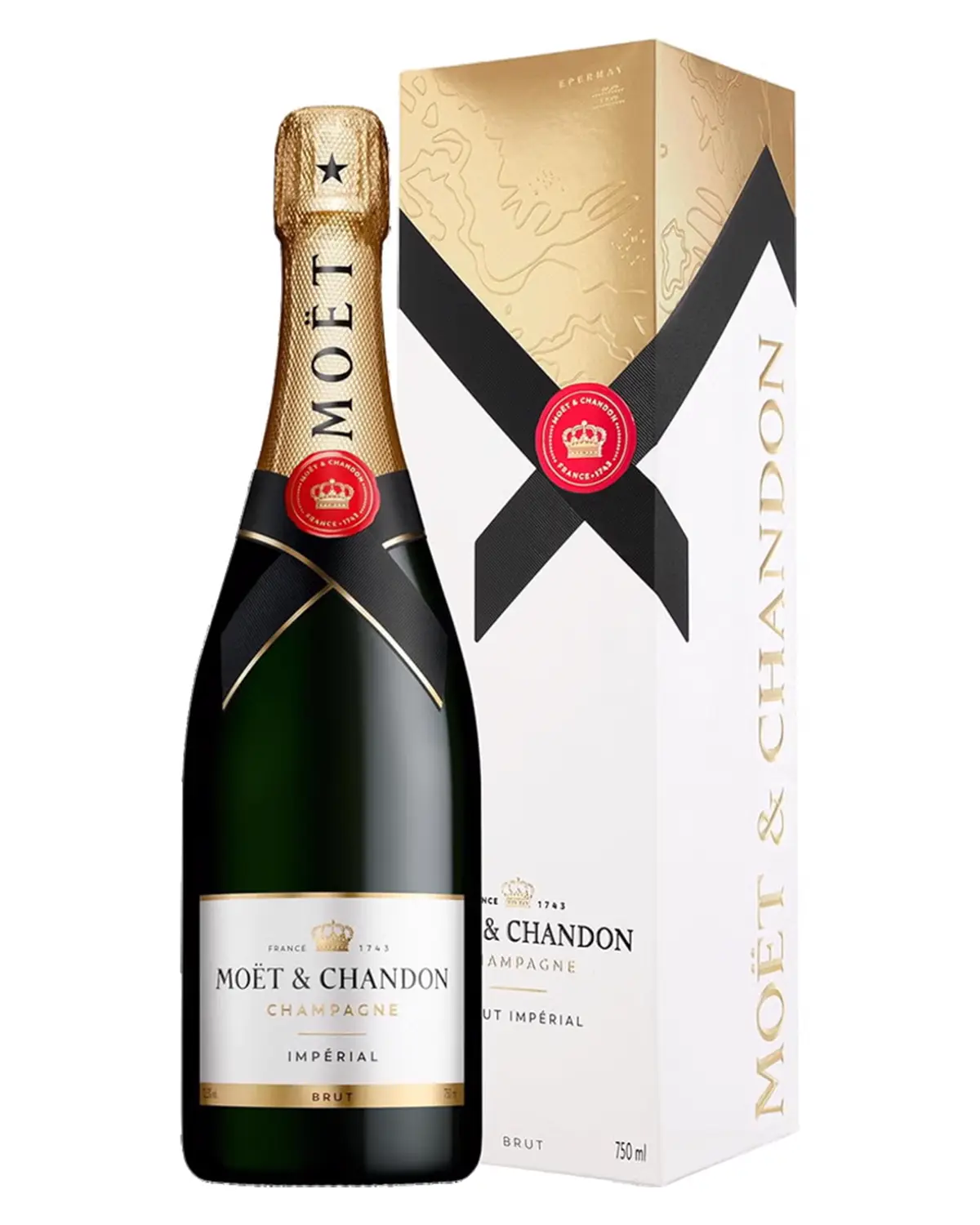 Champagne Moët Chandon Brut Imperial 750ml com cartucho - Rodeo Club