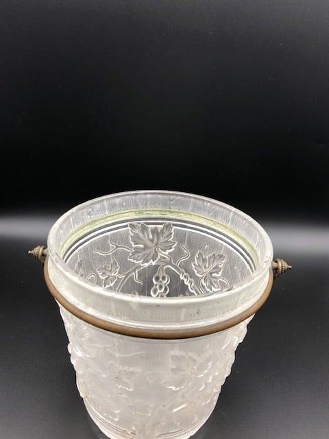 稀少 OLD BACCARAT オールドバカラ 葡萄のアイスペール 氷入れ