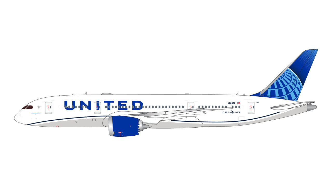 Gemini Jets United Boeing 787-8 N26902 GJUAL2329 1:400