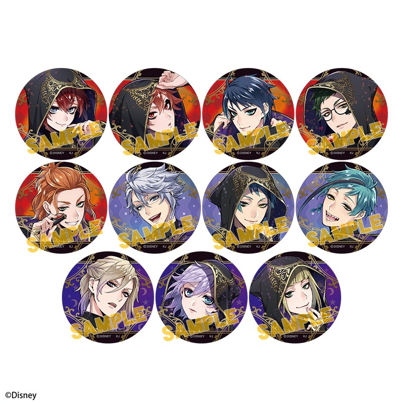ツイステ 式典服姿の 缶バッジ/ミニ色紙 8.7より予約受付中!