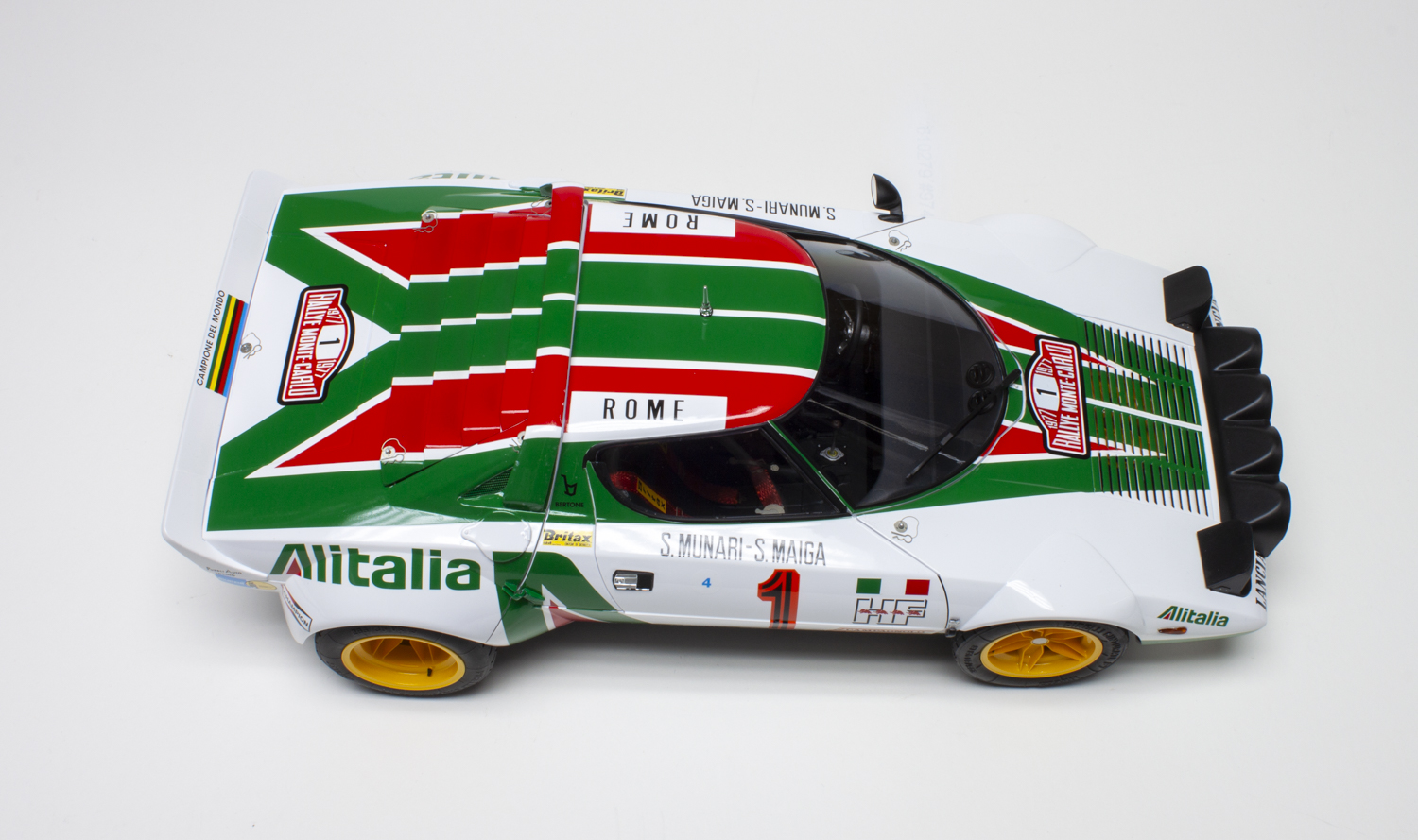 Italeri 1/12 scale Lancia Stratos HF Gr.4 Monte Carlo 1977 plastic
