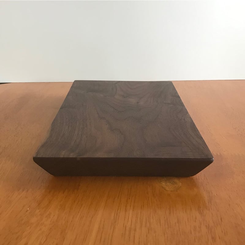ウォールナット材一枚板のカッティングボード・まな板25cm | MUKU屋
