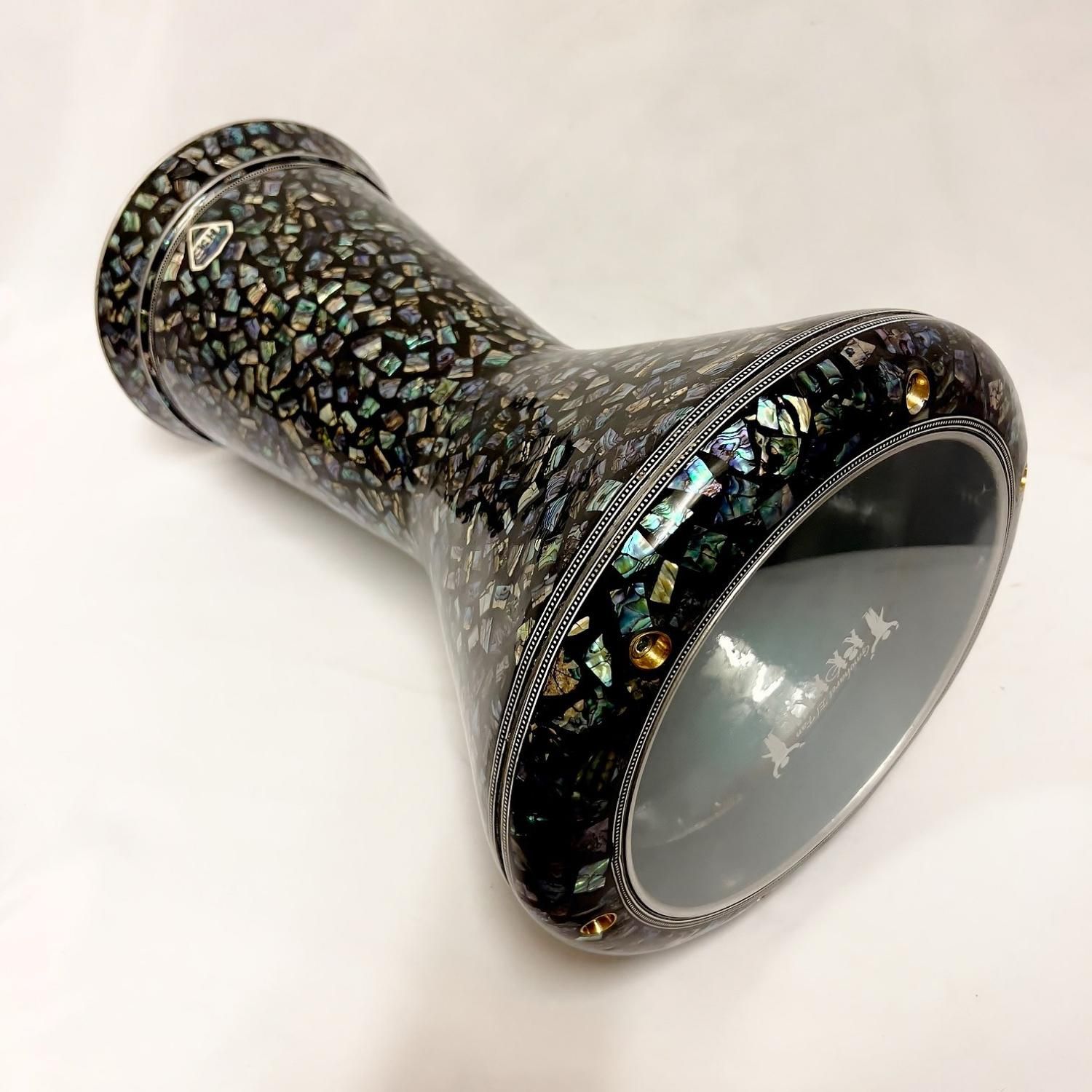 ダラブッカ 23cm 【ソンバーティ】 Gawharet-Elfan製 (ブルーパール