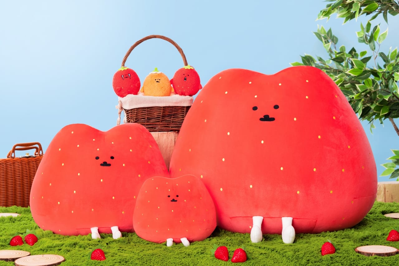 ナガノのいちご ぬいぐるみくじ」発売決定。3月1日から3月10日まで販売