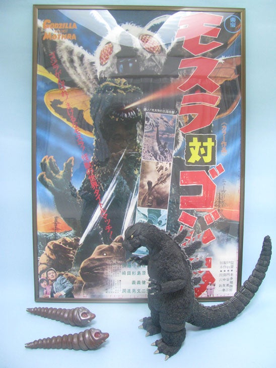 大怪獣 ゴジラ 現わる」BANDAI リアルホビー モスゴジと言えば軟質その