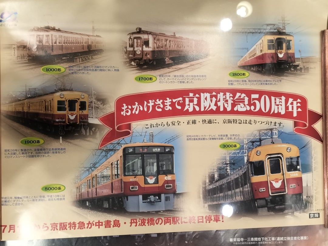平成・令和時代における京阪電車のフラッグシップ 8000系展」を訪れる