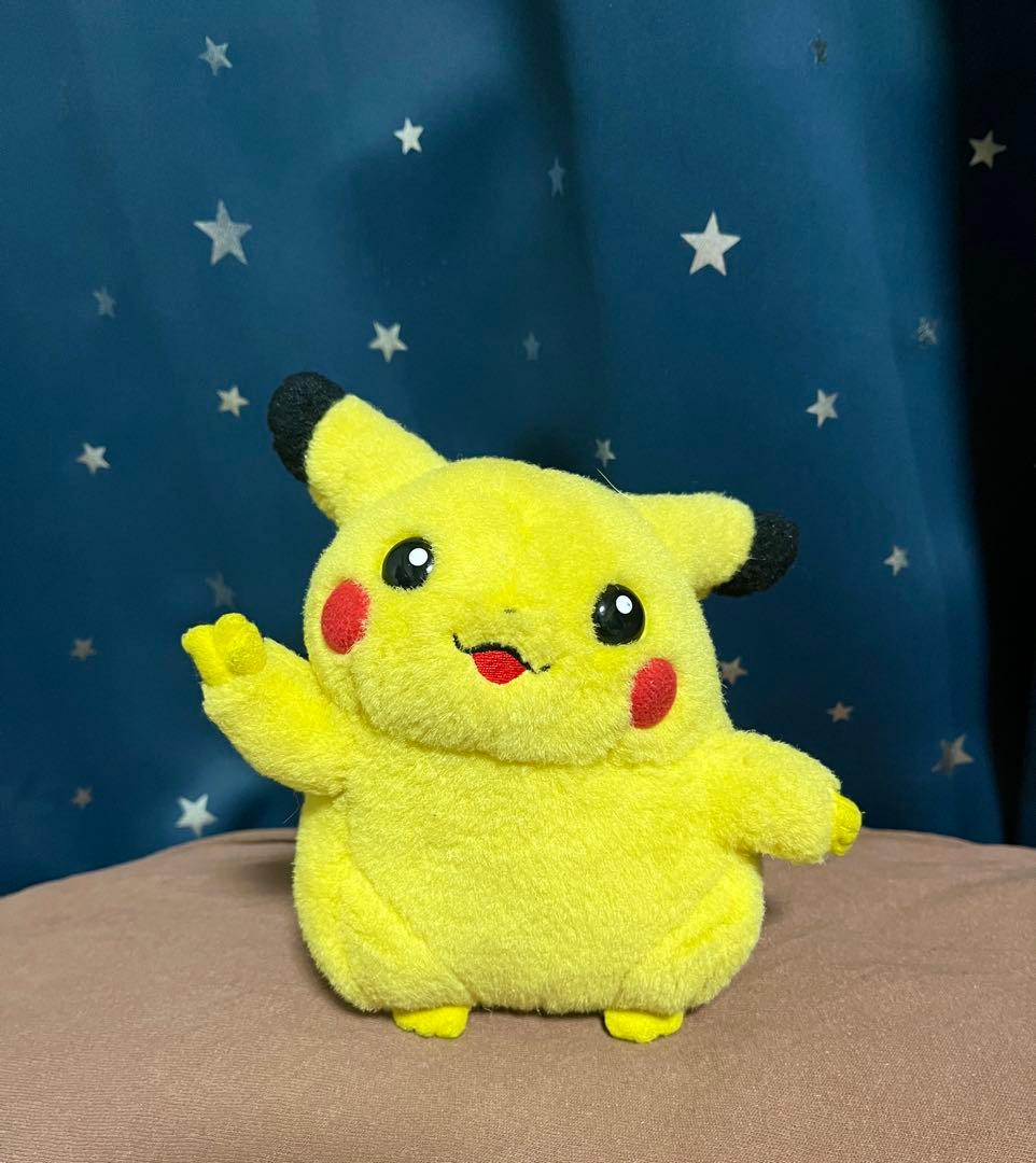 激レア TOMY 初期ピカチュウ ピース ぬいぐるみ レトロ 激かわ 初期 ピカチュウ ぬいぐるみ TOMY トミー レトロ - メルカリ