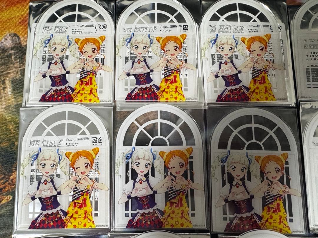 アイカツ　アクリルアーチフォト　ユリカ　おとめ アイカツ！シリーズ アクリルスタンドセット Illustrated byあにゃ 3