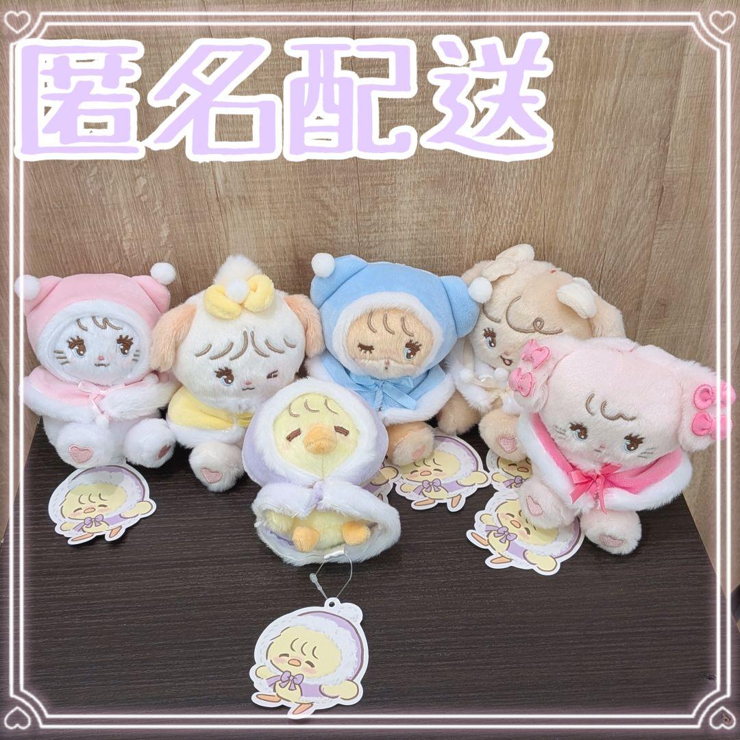 おめかし♡ポンチョマスコット mikko 全6種　匿名配送 おめかし♡ポンチョマスコット mikko illustrations 全6種 - メルカリ