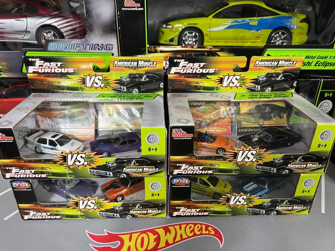 【希少】FAST&FURIOUS VS AMERICAN MUSCLE Amazon | 1:24 FAST & FURIOUS DIECAST MINICAR DOM'S 1970 DODGE
