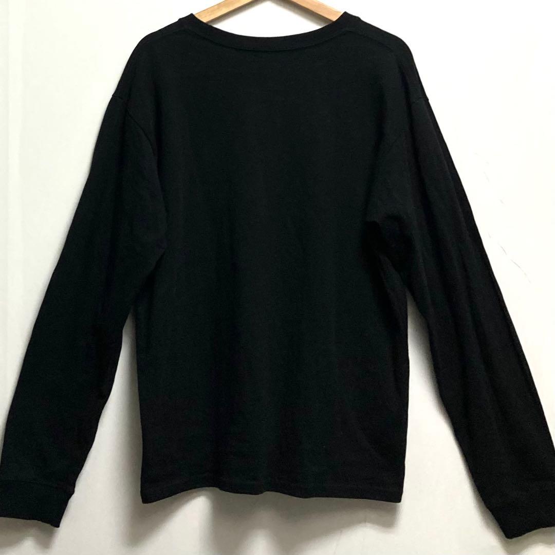 BUMP OF CHICKEN 刺繍ニコル ロンT バンプオブチキン XL 黒 - メルカリ