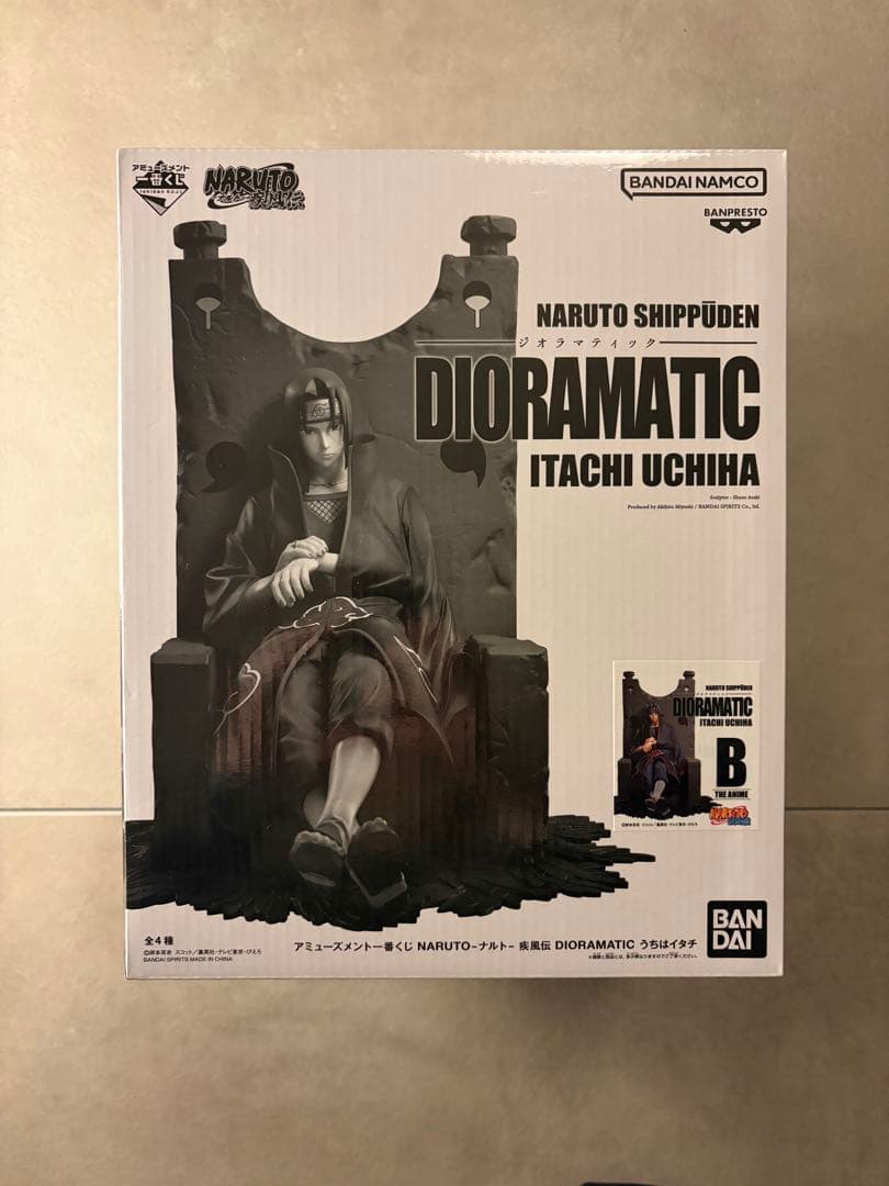 ナルト疾風伝 DIORAMTIC B賞 うちはイタチ FIG]THE BRUSH賞 うちはイタチ A(ブラシ彩色) アミューズメント一番