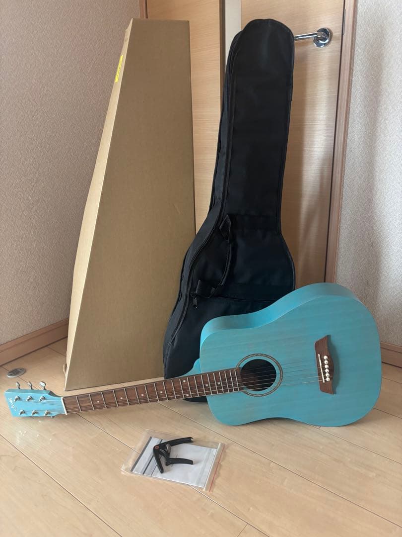 Srait アコースティックギター ライトブルー S.Yairi YATK-1400EC BB (Blue Burst) エレアコギター
