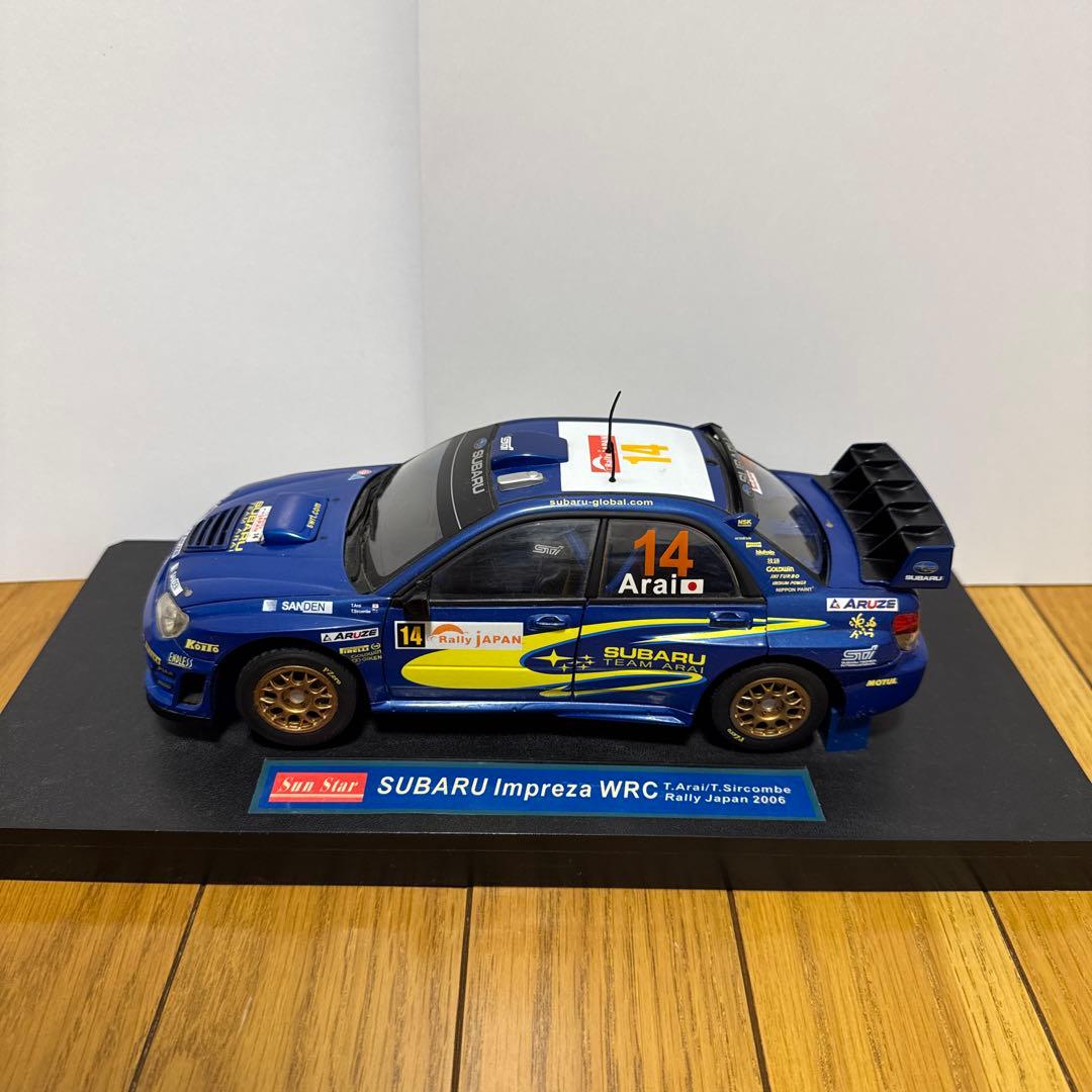 Sun Star SUBARU Impreza 1/18 サンスター Subaru Impreza, 1:18 Sun Star - Model Cars Too