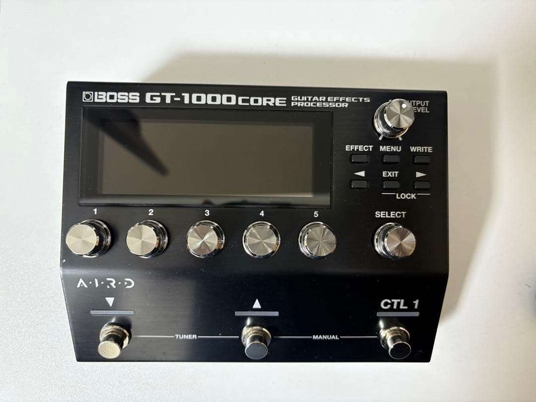 ギター BOSS GT-1000CORE BOSS GT-1000CORE 最高峰のサウンド・クオリティと高い柔軟性を備えた