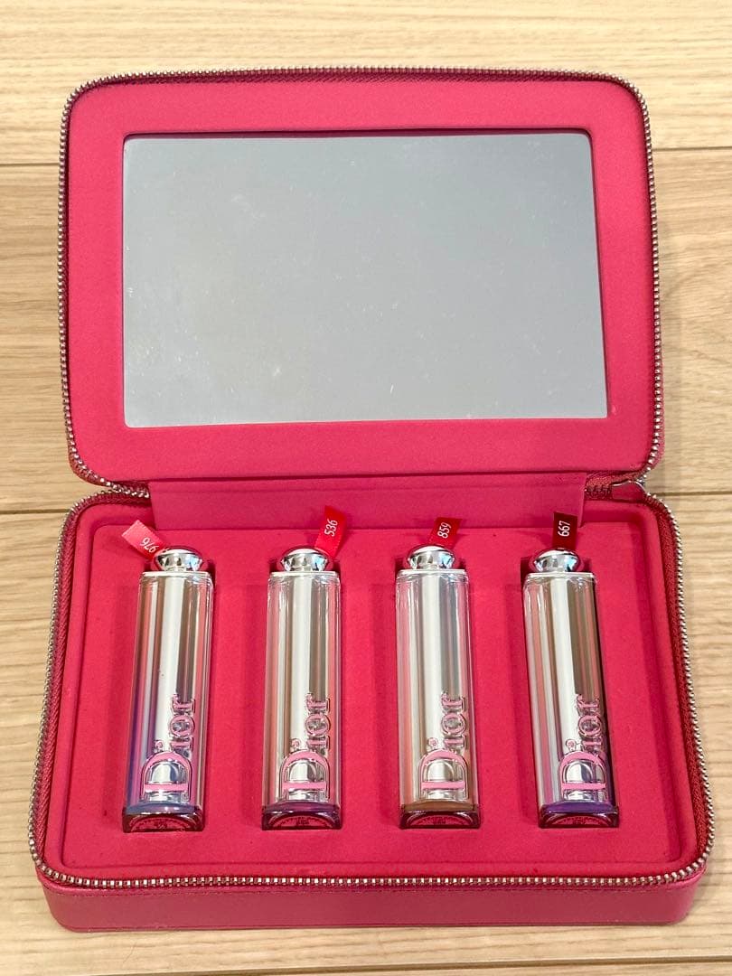 【新品未使用】Dior ディオールアディクトリップ4本入り【限定品】 ディオール］アディクト リップ マキシマイザー［2024年11発売
