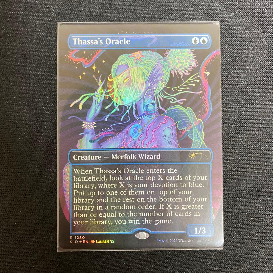タッサの神託者/Thassa's Oracle FOIL SLD ② タッサの神託者 Thassa's Oracle SLD FOIL - メルカリ