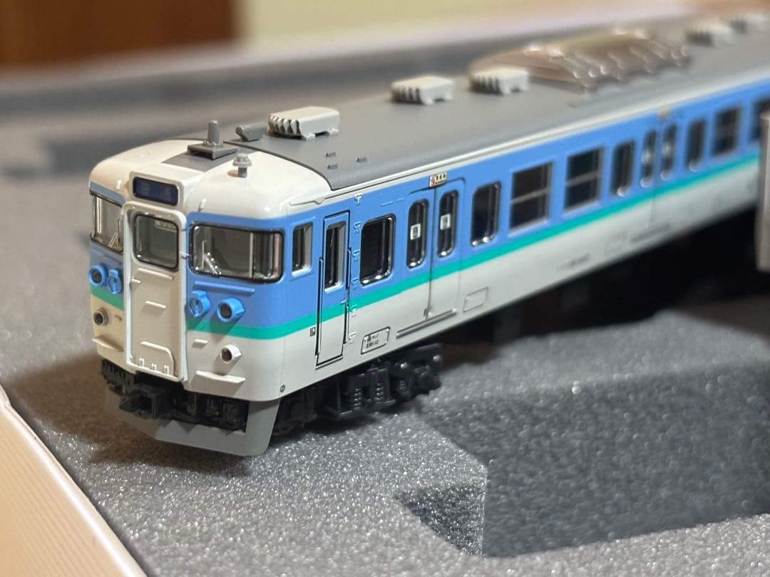 115系1000番台 長野色基本3両 加工品 115系1000番台 長野色 (増結・3両セット) (鉄道模型) - ホビーサーチ