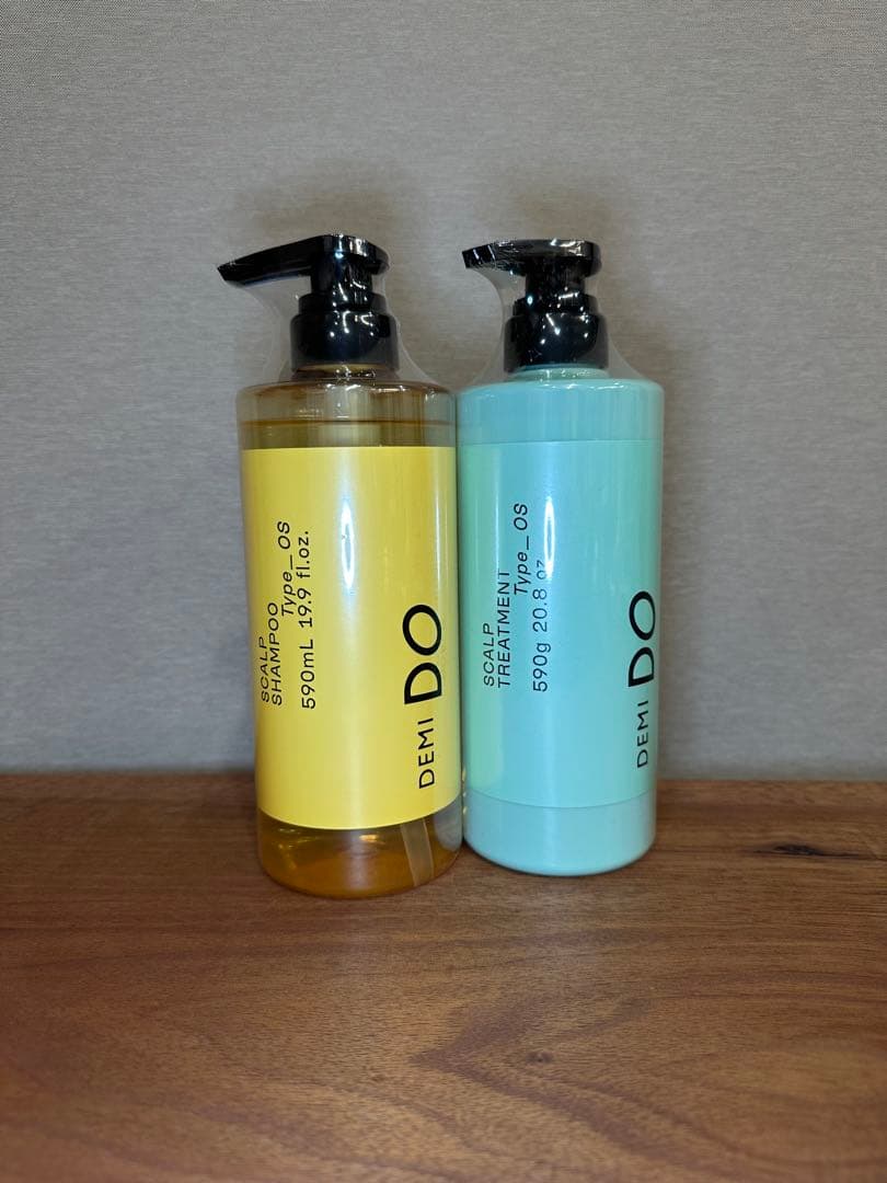 DEMI DO OS スカルプシャンプーセット 590ml SCALP SHAMPOO Type_OS | PRODUCTS | DEMI DO (デミドゥ)