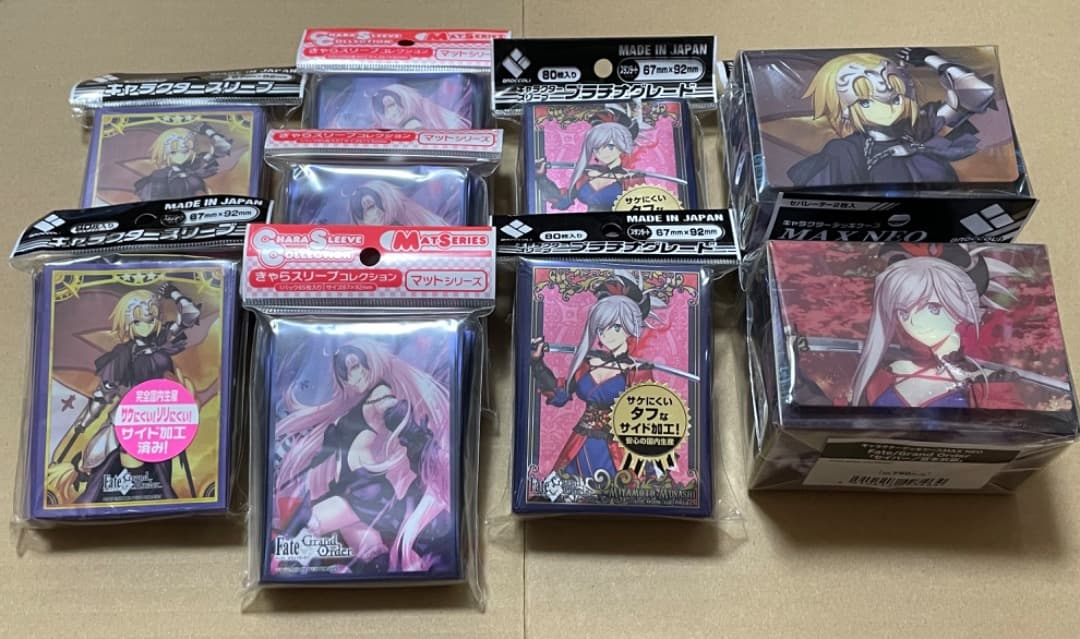 Fate 宮本武蔵　ジャンヌ　スリーブ　デッキケース キャラクターデッキケースW Fate/Grand Order「バーサーカー／宮本