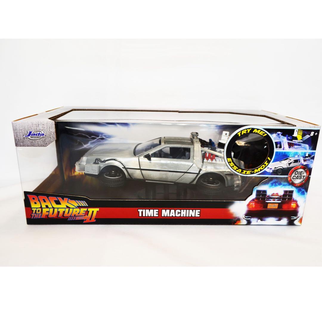 バックトゥーザフューチャー2 デロリアン フィギュア　ミニカー　新品 バック・トゥ・ザ・フューチャー Part 2 デロリアン・タイムマシン