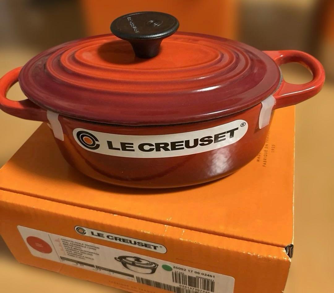 LE CREUSET 赤 オーバル型両手鍋 17cm Le Creuset（ル・クルーゼ） 公式 鍋 IH IH対応 両手鍋